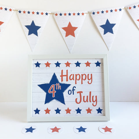 Independence Day Decoration Printables