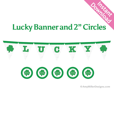 St. Patrick's Day Lucky Banner Kit
